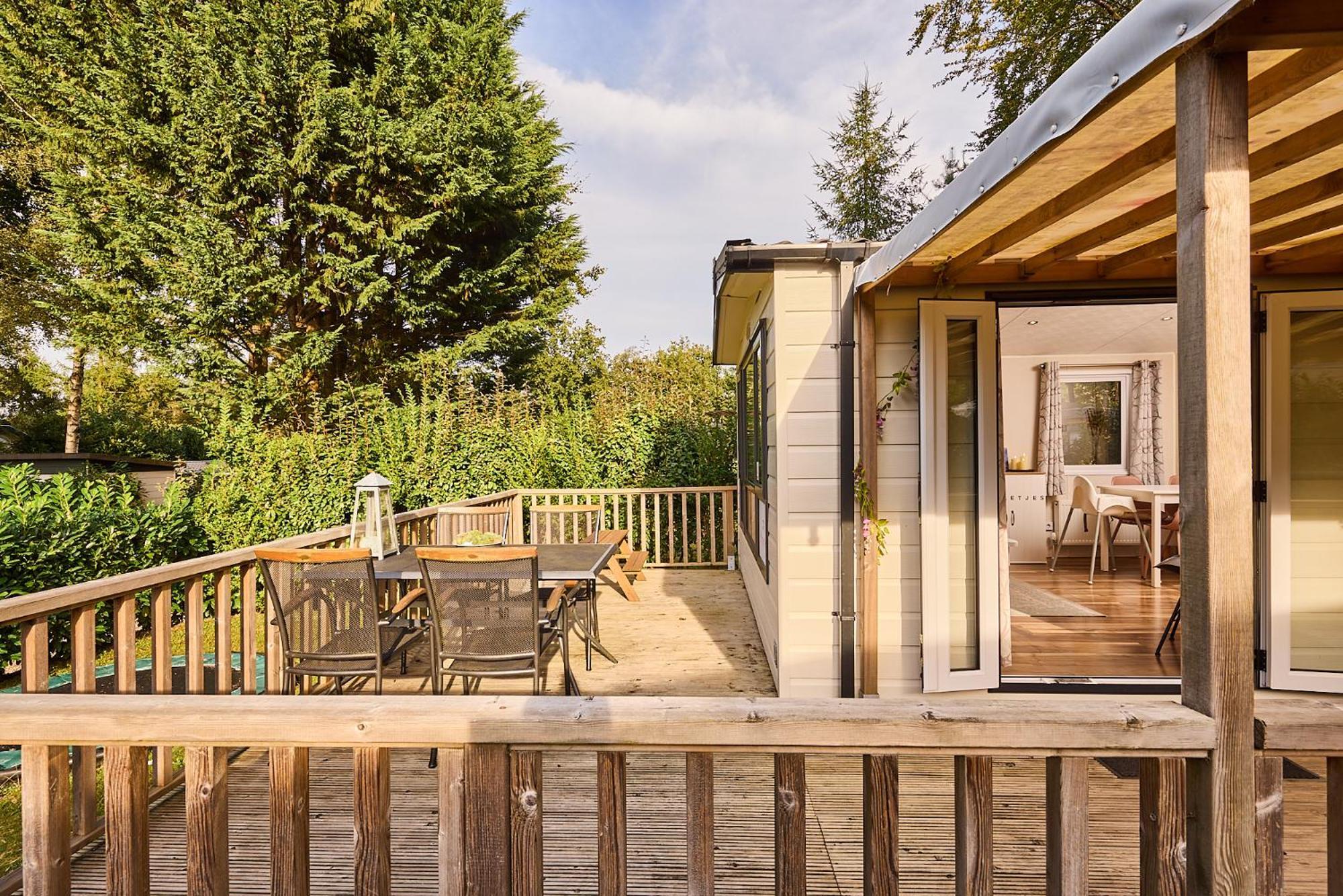 Chalet Huisje Bella Op De Veluwe Max 2 Volwassene Beekbergen Buitenkant foto