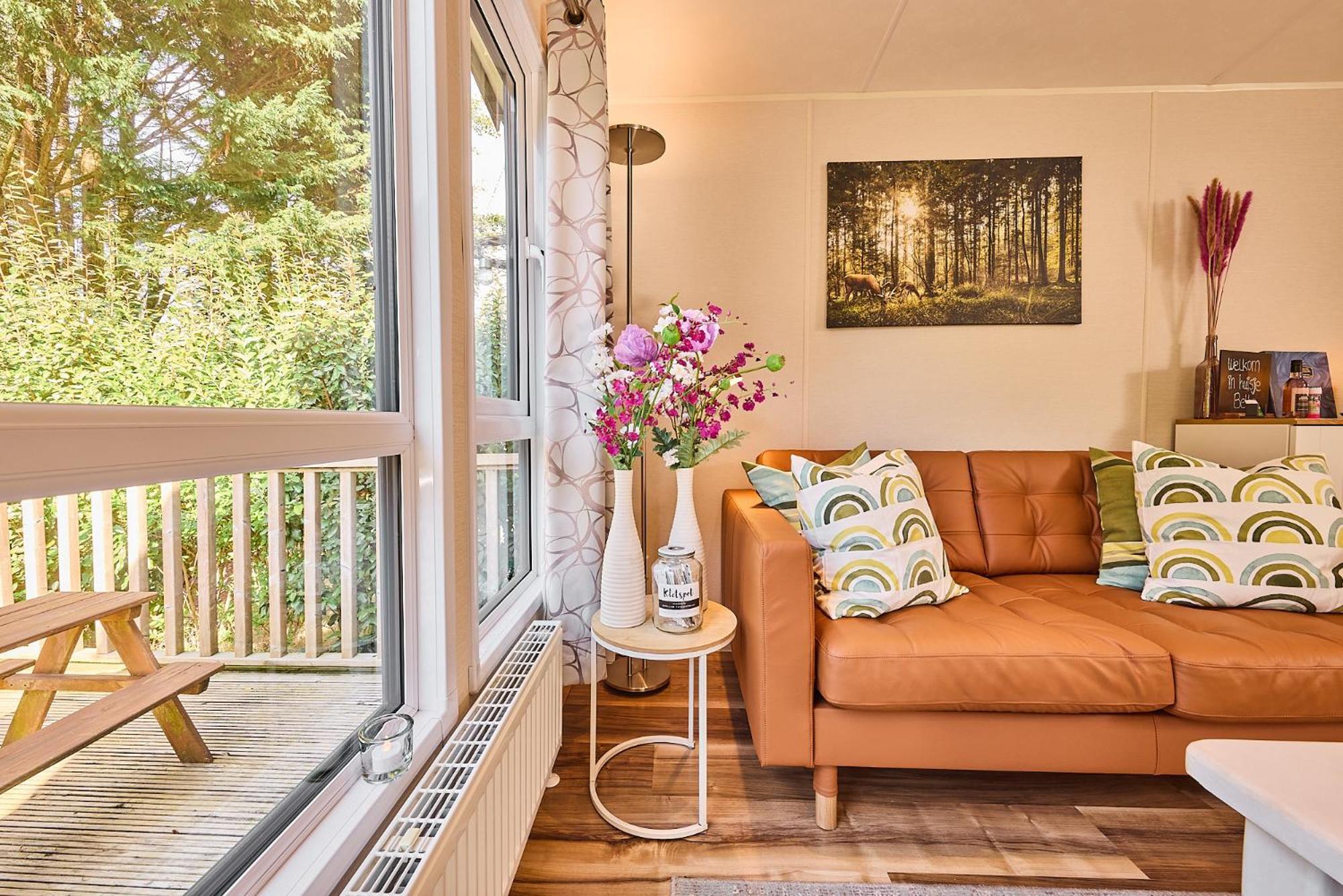 Chalet Huisje Bella Op De Veluwe Max 2 Volwassene Beekbergen Buitenkant foto