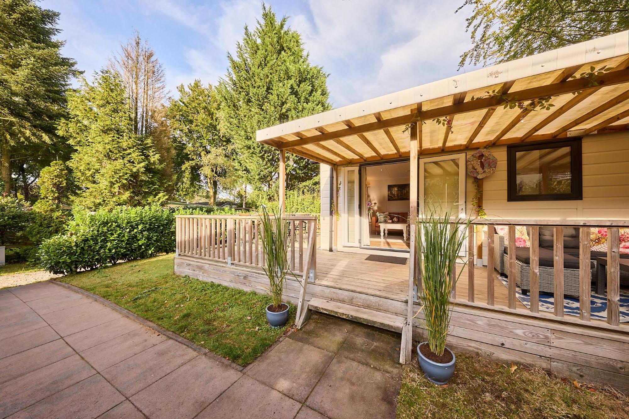 Chalet Huisje Bella Op De Veluwe Max 2 Volwassene Beekbergen Buitenkant foto